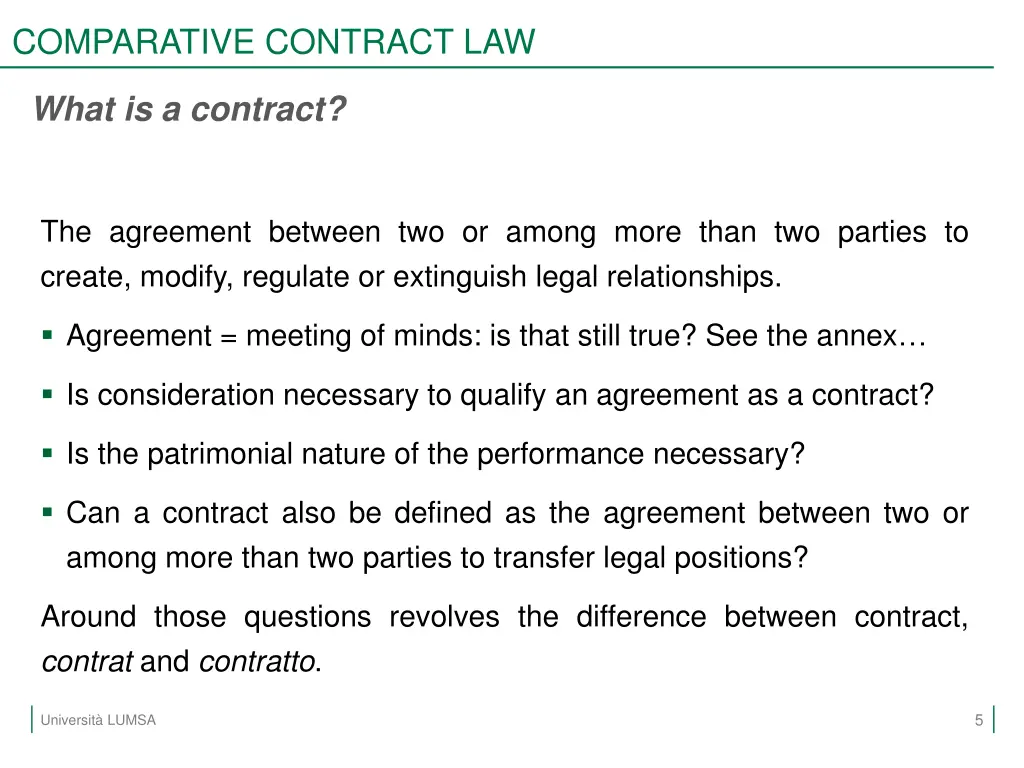 comparative contract law 3