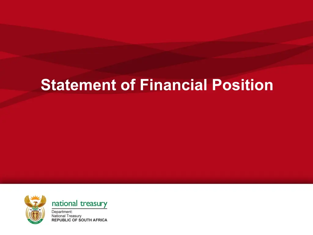 statement of financial position