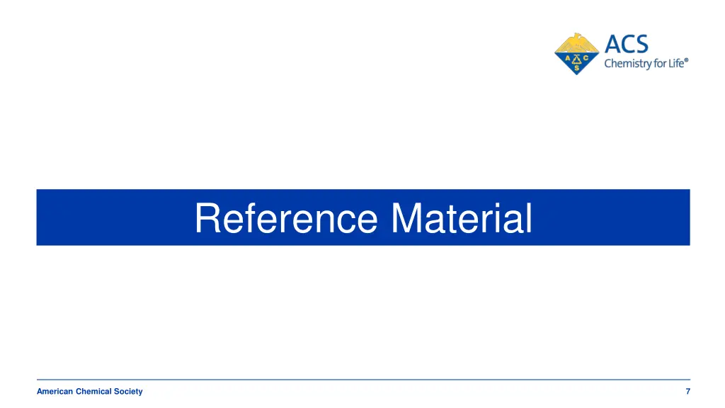 reference material