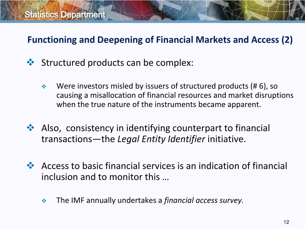 statistics department 10