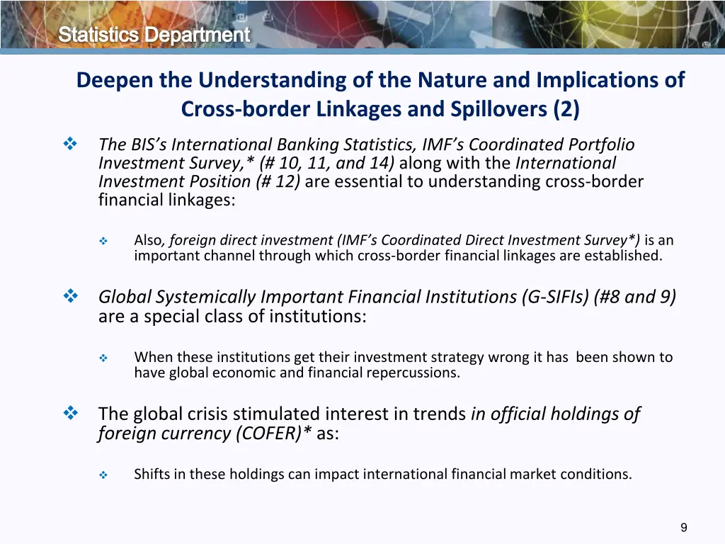 statistics department 7