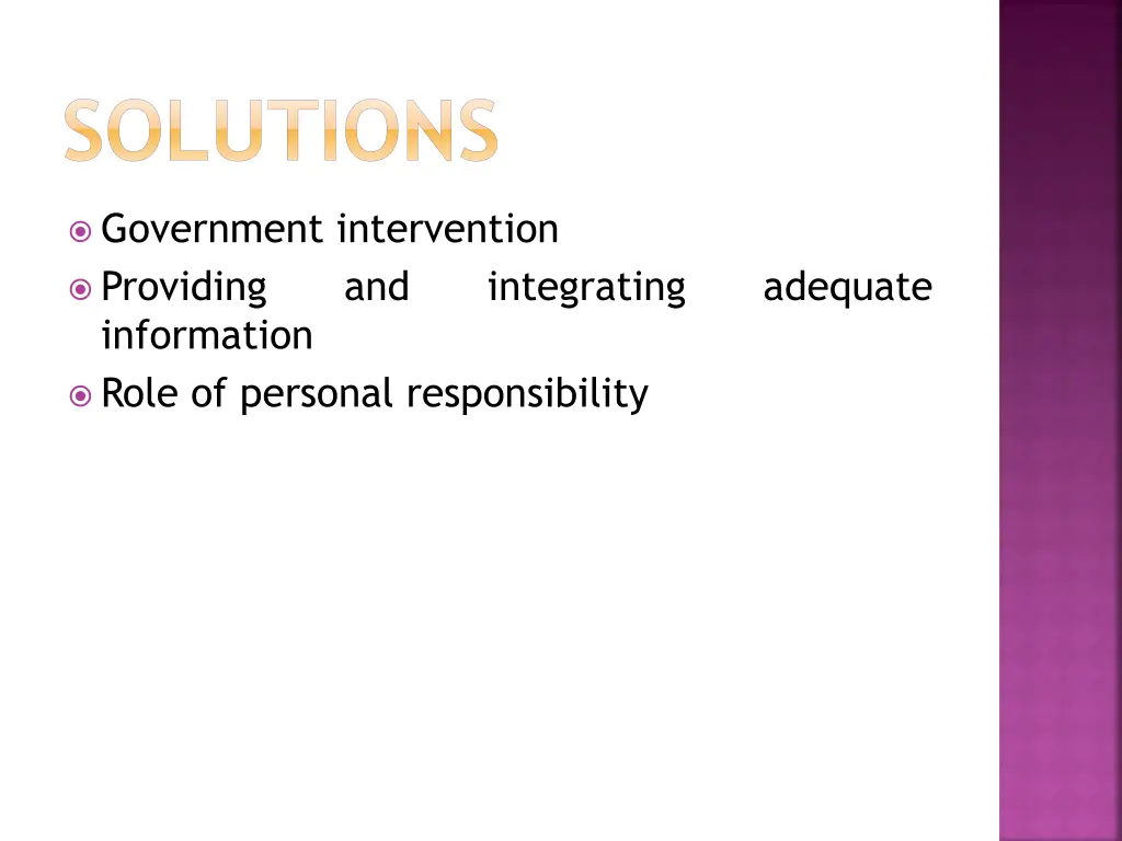 solutions