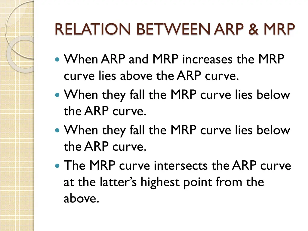 relation between arp mrp