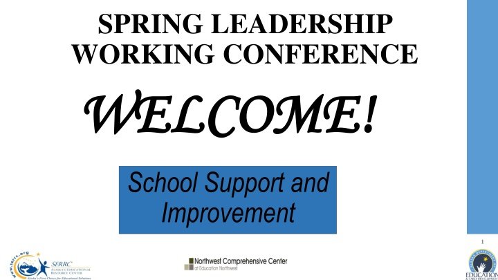 spring leadership working conference welcome