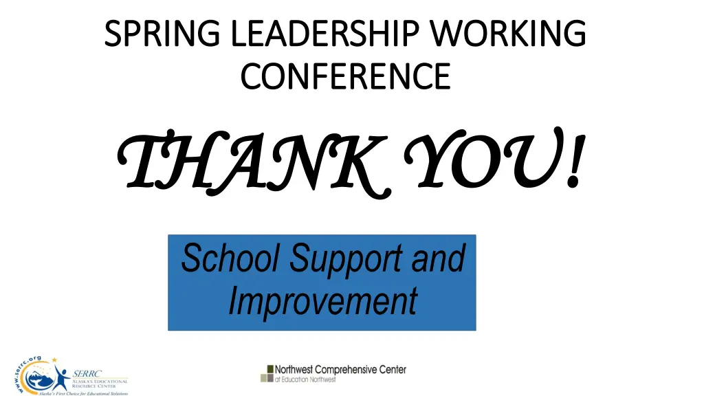 spring leadership working spring leadership