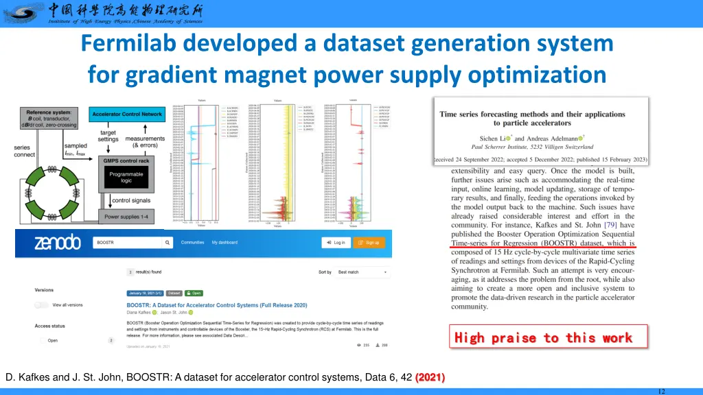 fermilab developed a dataset generation system