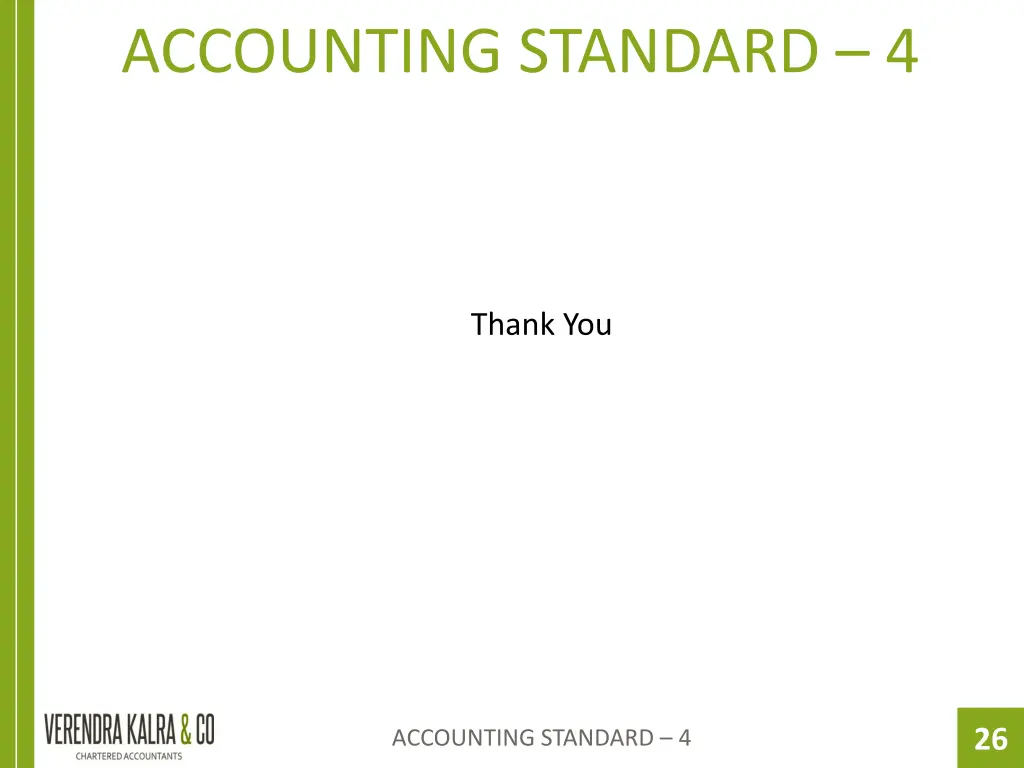 accounting standard 4 1