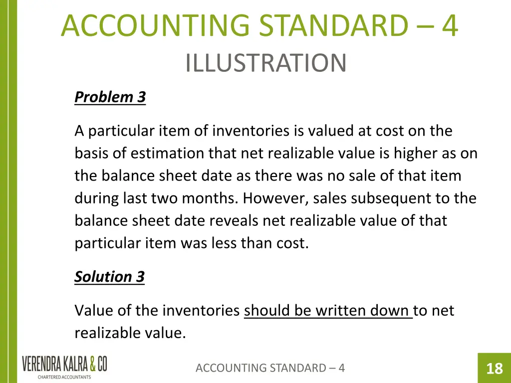 accounting standard 4 illustration 1