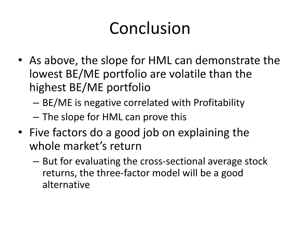 conclusion 1