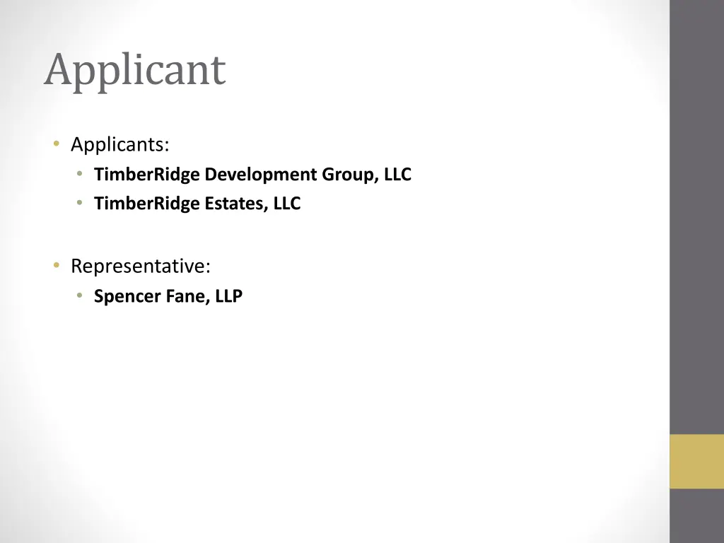 applicant