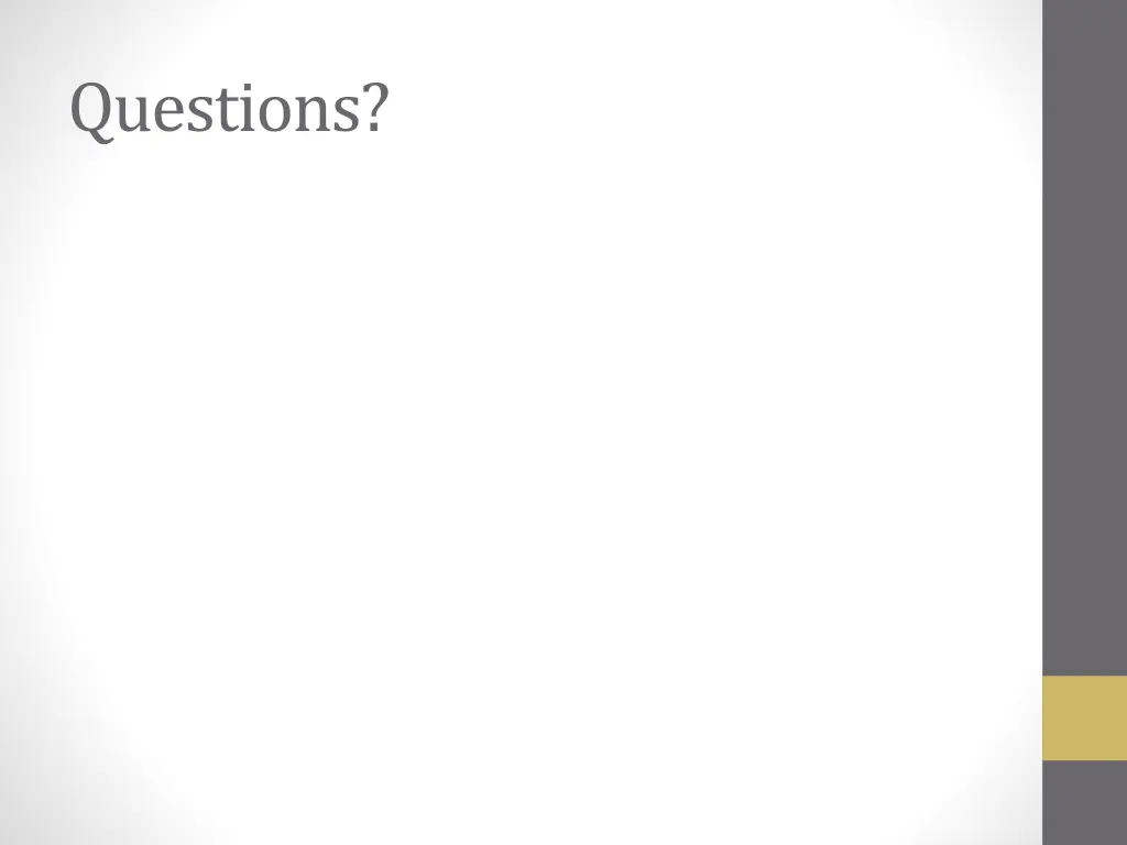 questions