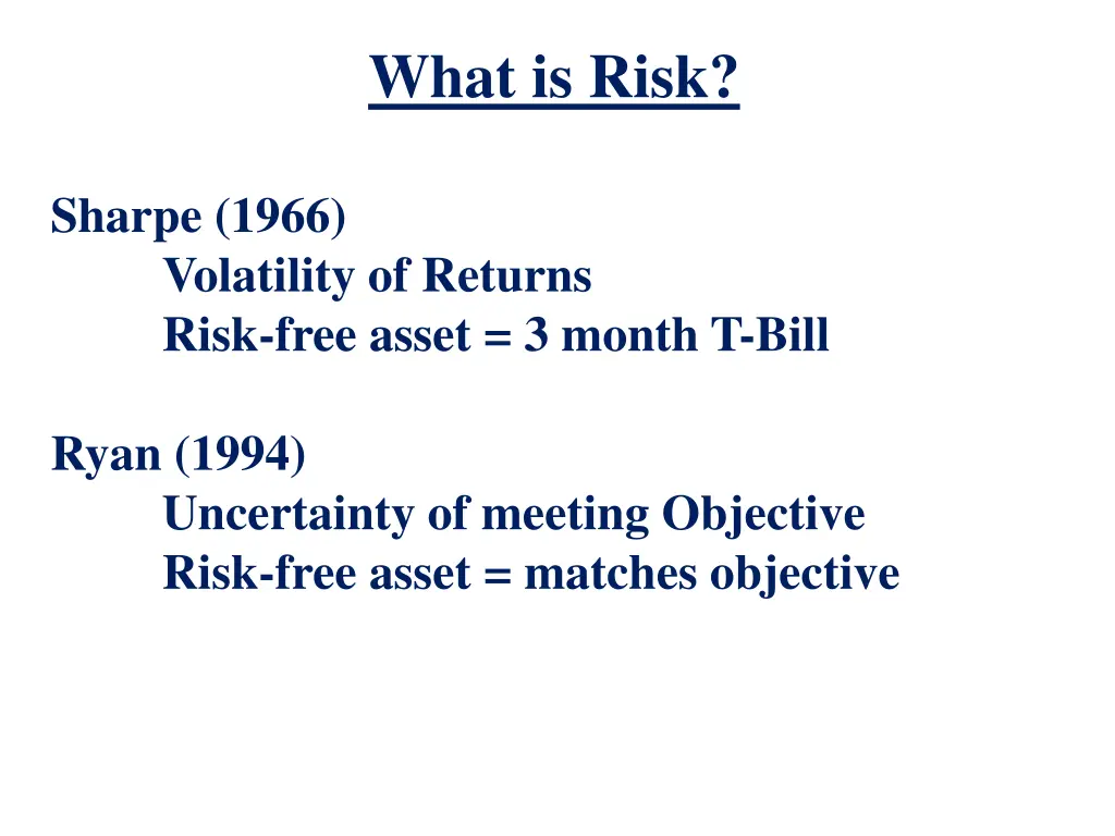what is risk