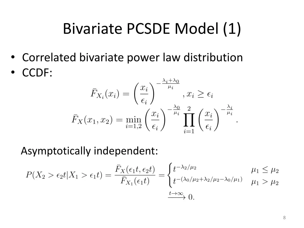 bivariate pcsde model 1 1
