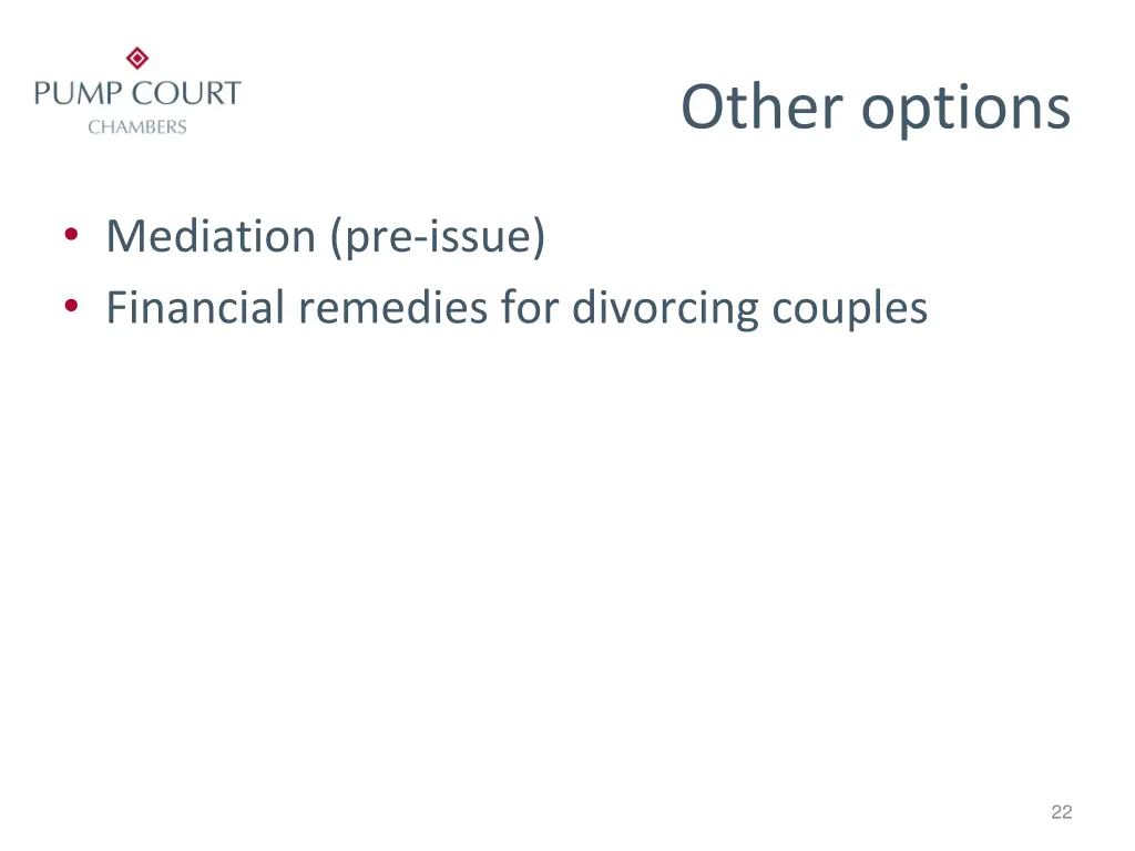 other options