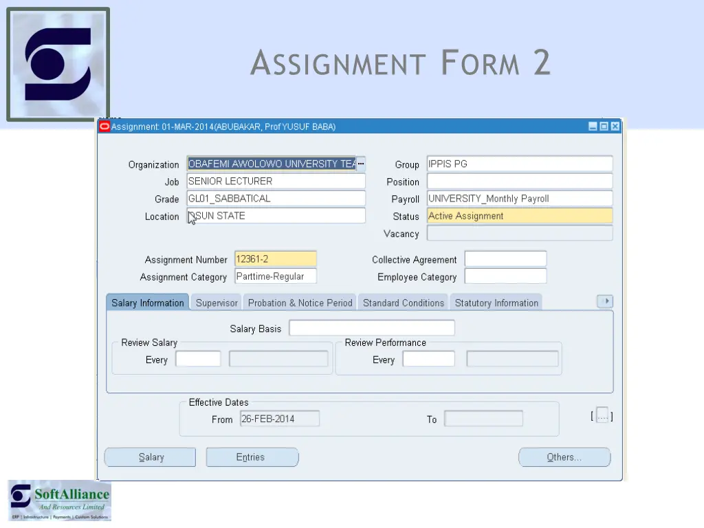 a ssignment f orm 2