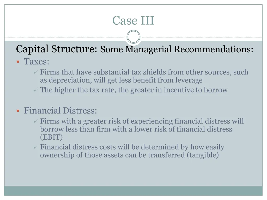 case iii 1