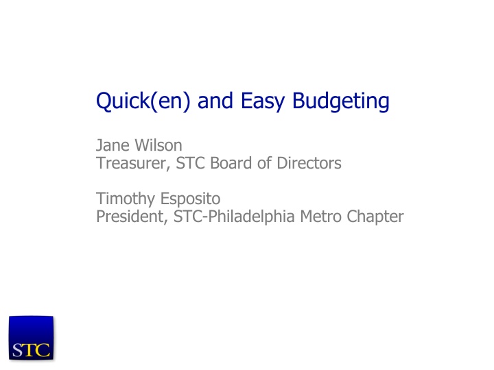 quick en and easy budgeting