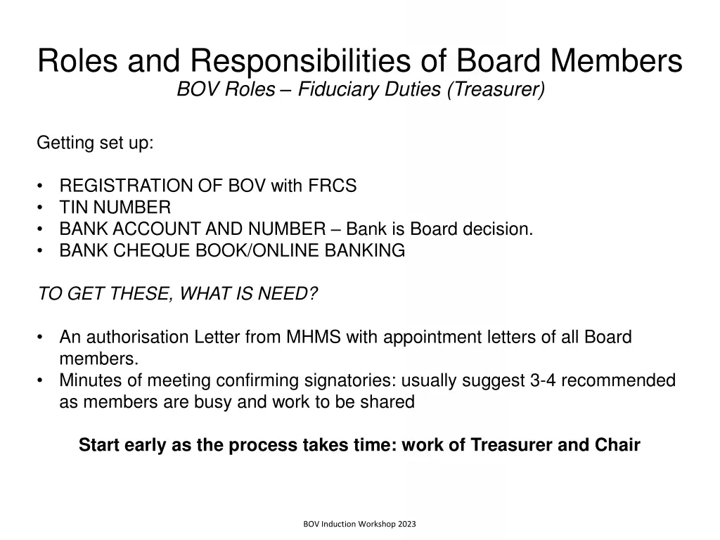 roles and responsibilities of board members 15