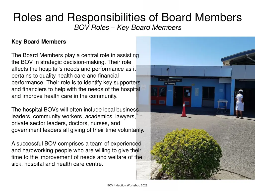 roles and responsibilities of board members 8
