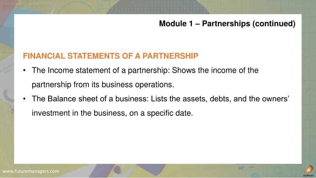 module 1 partnerships continued 3