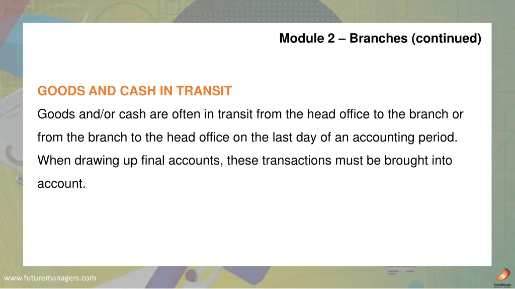 module 2 branches continued 3