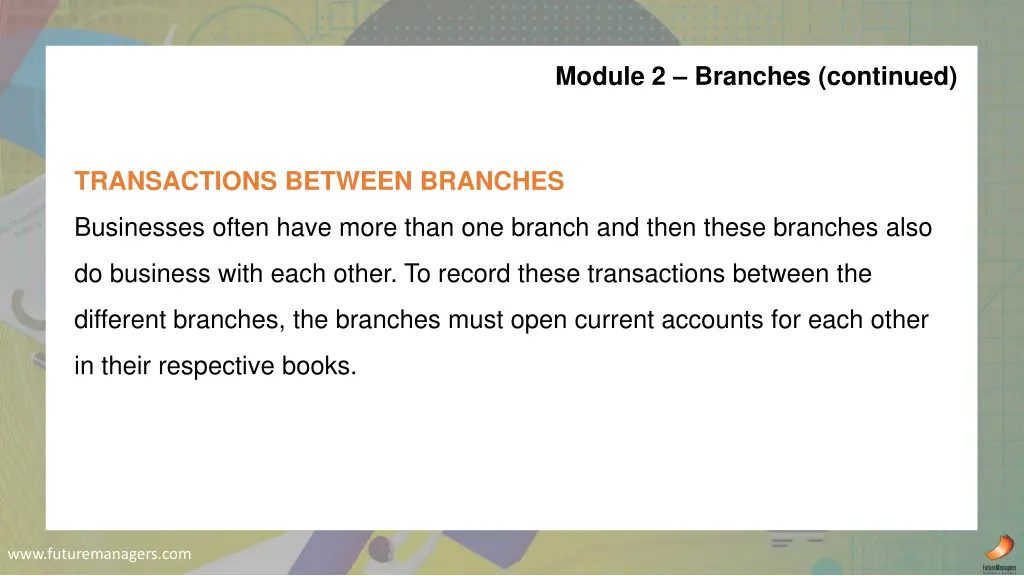 module 2 branches continued 4