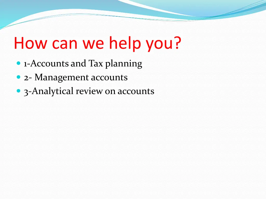 how can we help you
