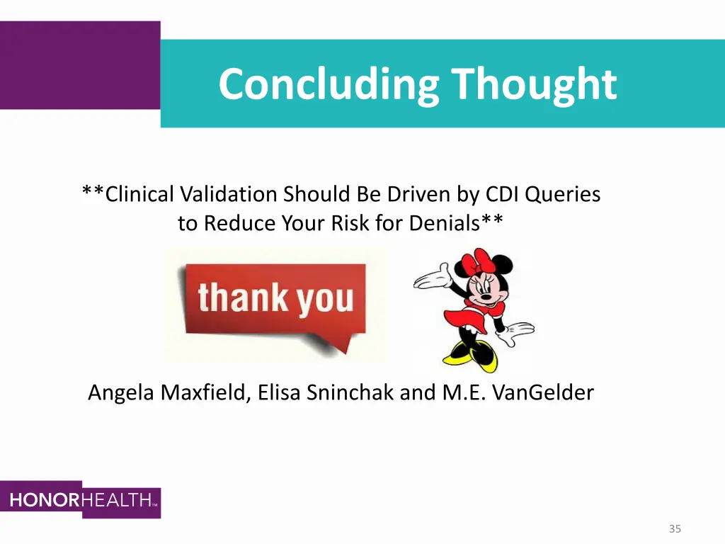 concluding thought