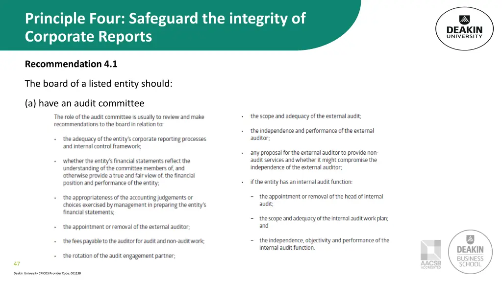 principle four safeguard the integrity 1