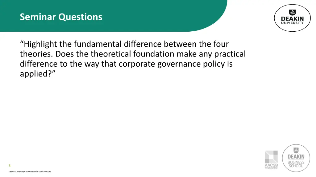 seminar questions 1