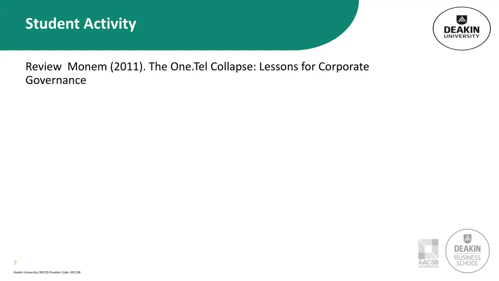 student activity 1