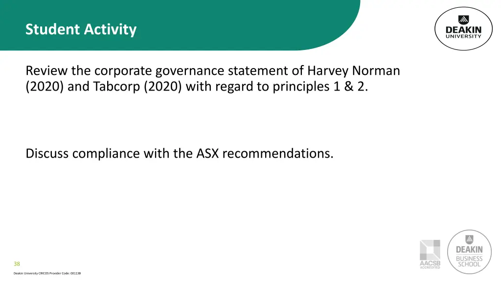 student activity 2