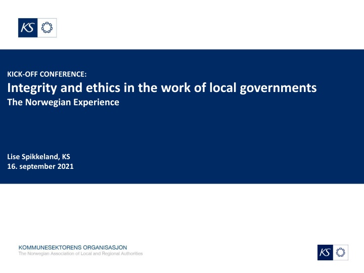 kick off conference integrity and ethics