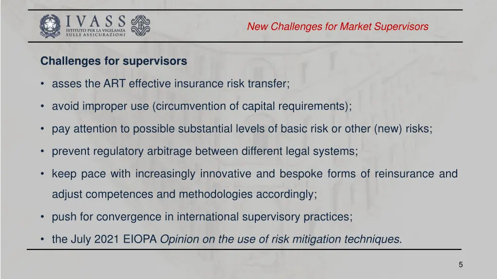 new challenges for market supervisors 4