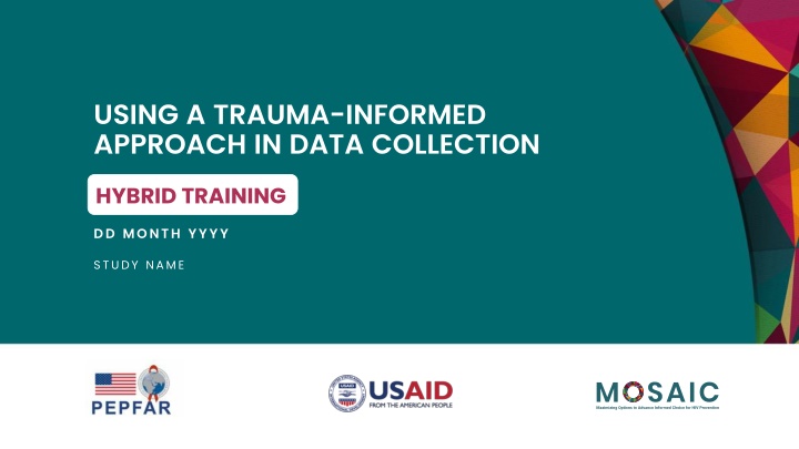 using a trauma informed approach in data