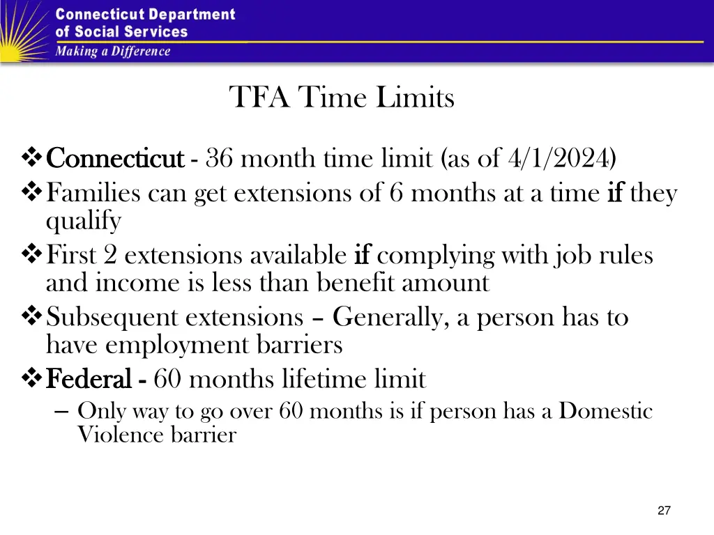 tfa time limits