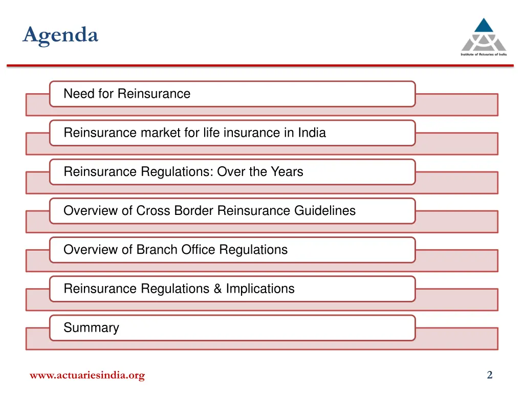 agenda