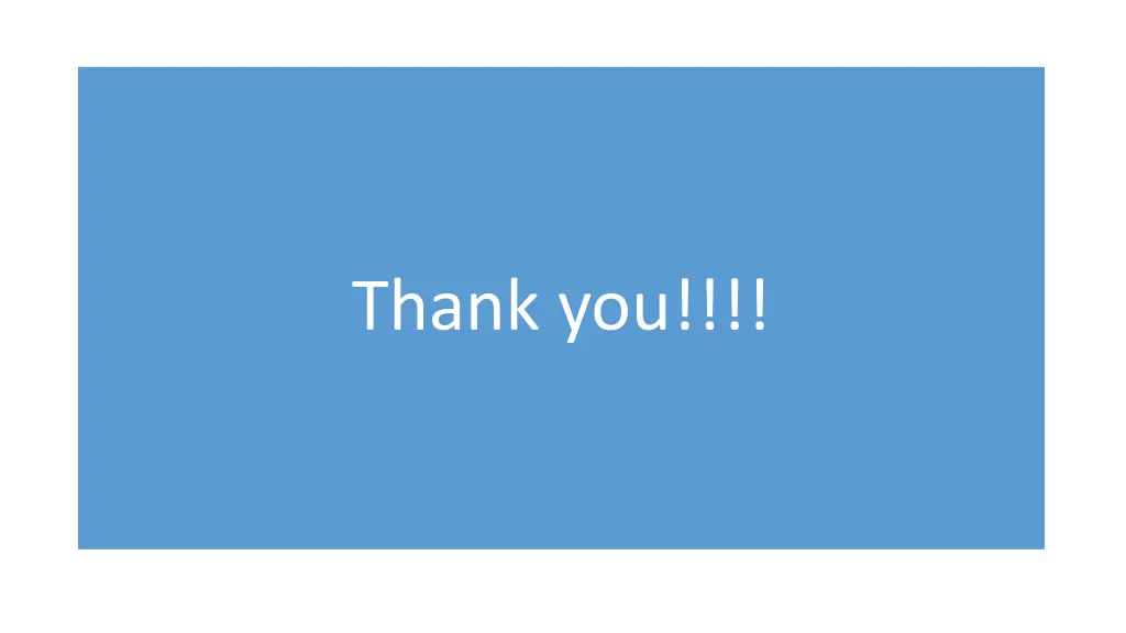 thank you