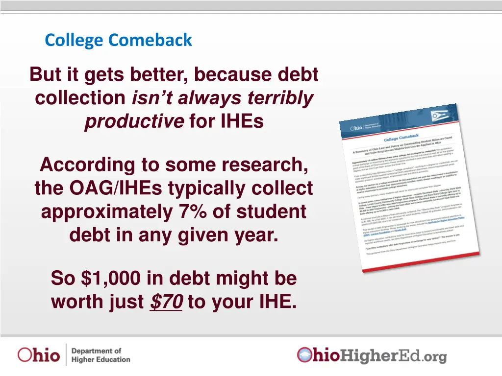 college comeback 2