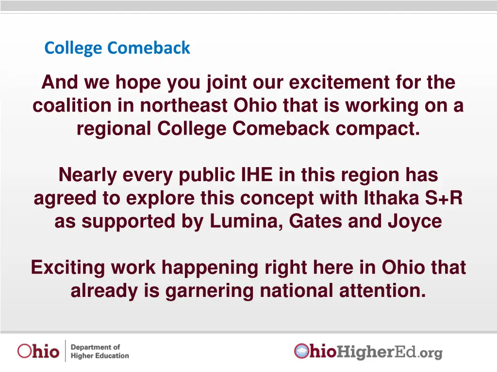 college comeback 6