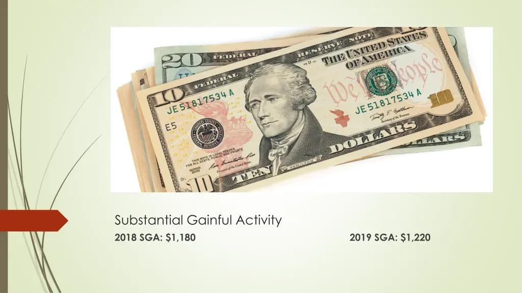 substantial gainful activity 2018 sga 1 180