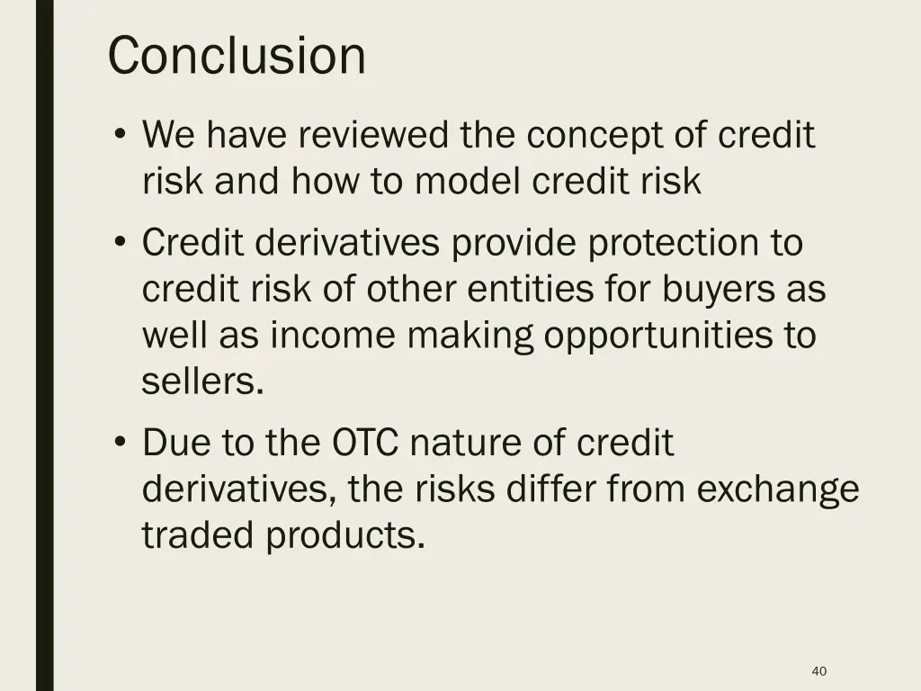 conclusion