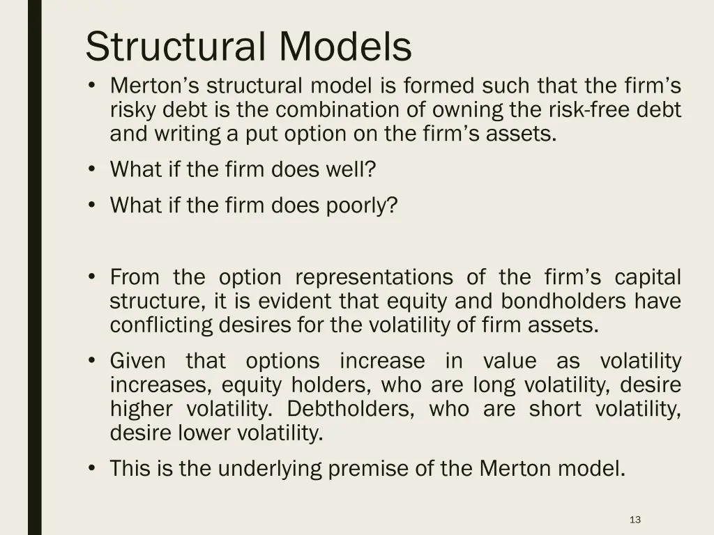 structural models merton s structural model 1