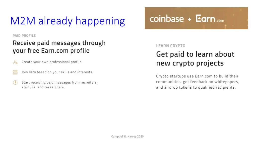 m2m already happening
