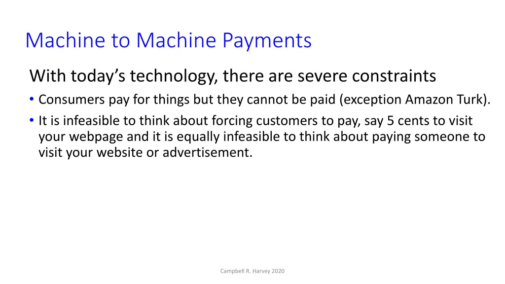 machine to machine payments 2