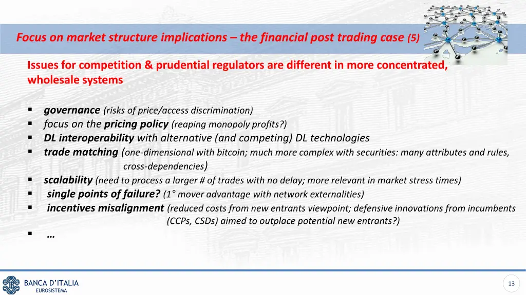 focus on market structure implications 3