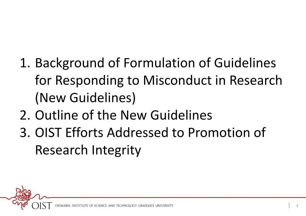 1 background of formulation of guidelines