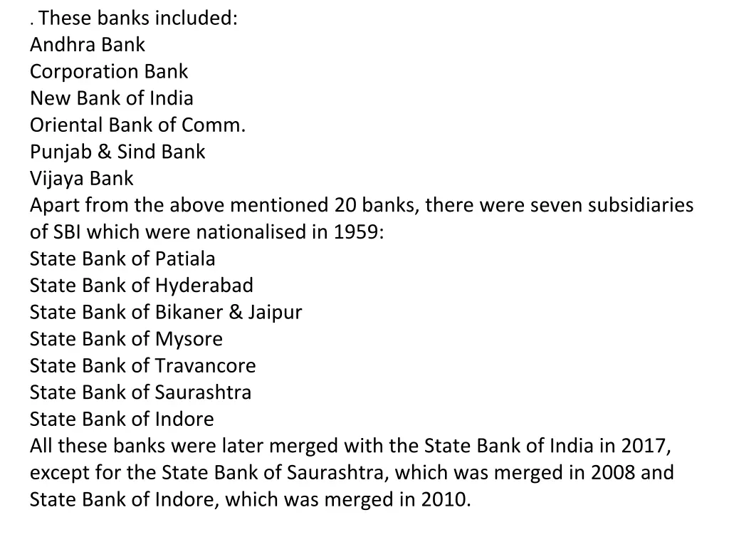 these banks included andhra bank corporation bank