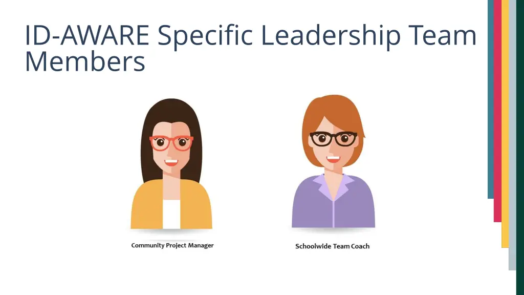 id aware specific leadership team members