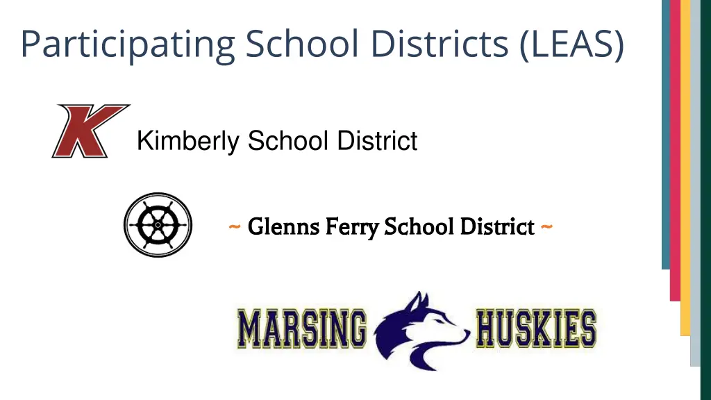 participating school districts leas